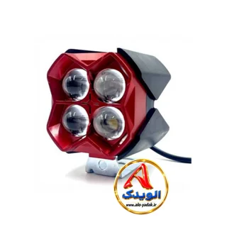 پرژکتور ۳حالته 4LED موتورسیکلت مدل F4