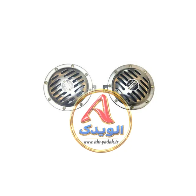 بوق بنزی جفتی بزرگ استیل موتورسیکلت