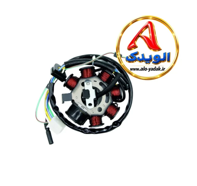 دستگاه(صفحه)برق ۸بوبین موتورسیکلت هندا ساده