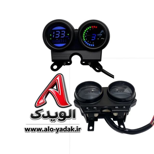 کیلومترتمام دیجیتال موتورسیکلت شکاری