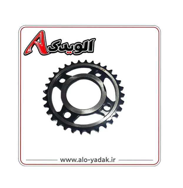 دنده عقب ۳۶دانه موتورسیکلت هوندا CG125