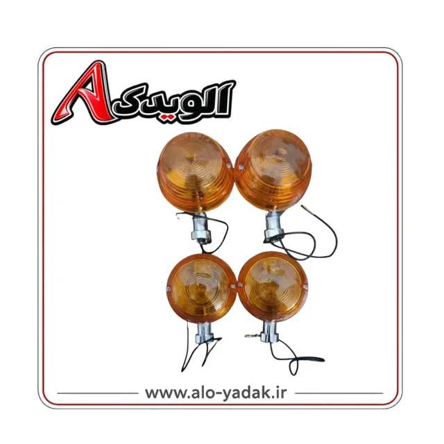 چراغ راهنمافلزی موتورسیکلت هونداCGگرد