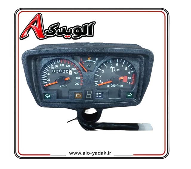 کیلومترپرایدی عقربه LEDموتورسیکلت هوندا انژکتور